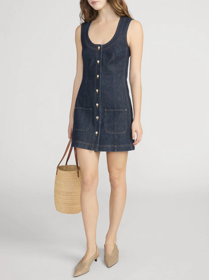 Patch Pocket Dress Rinse - Frame