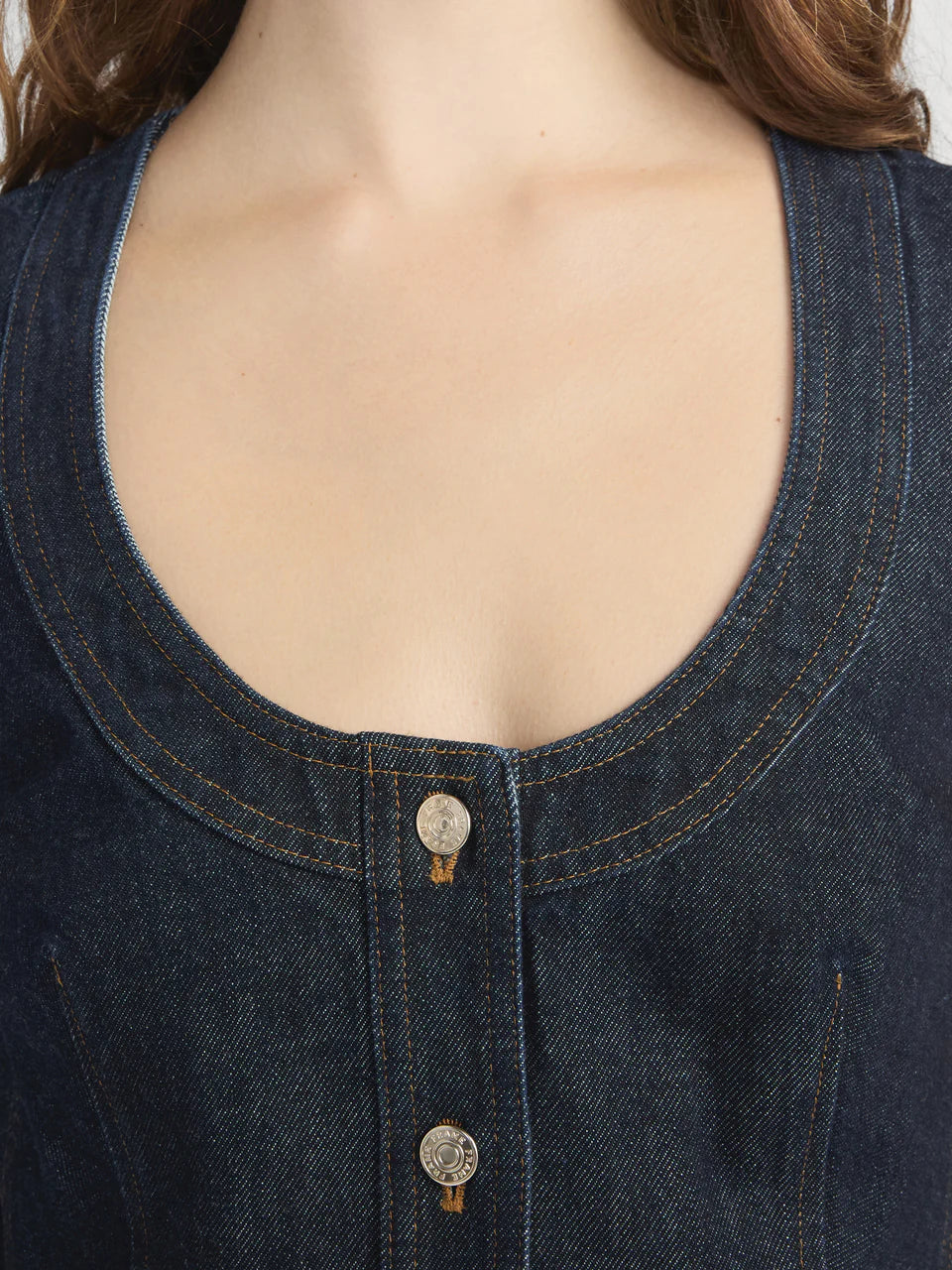 Patch Pocket Dress Rinse - Frame
