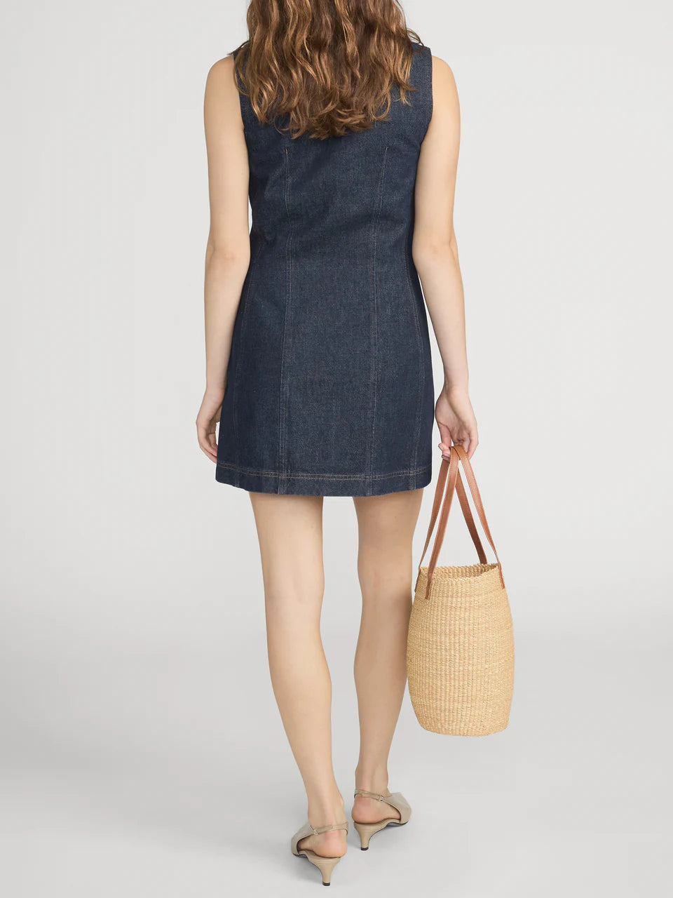 Patch Pocket Dress Rinse - Frame