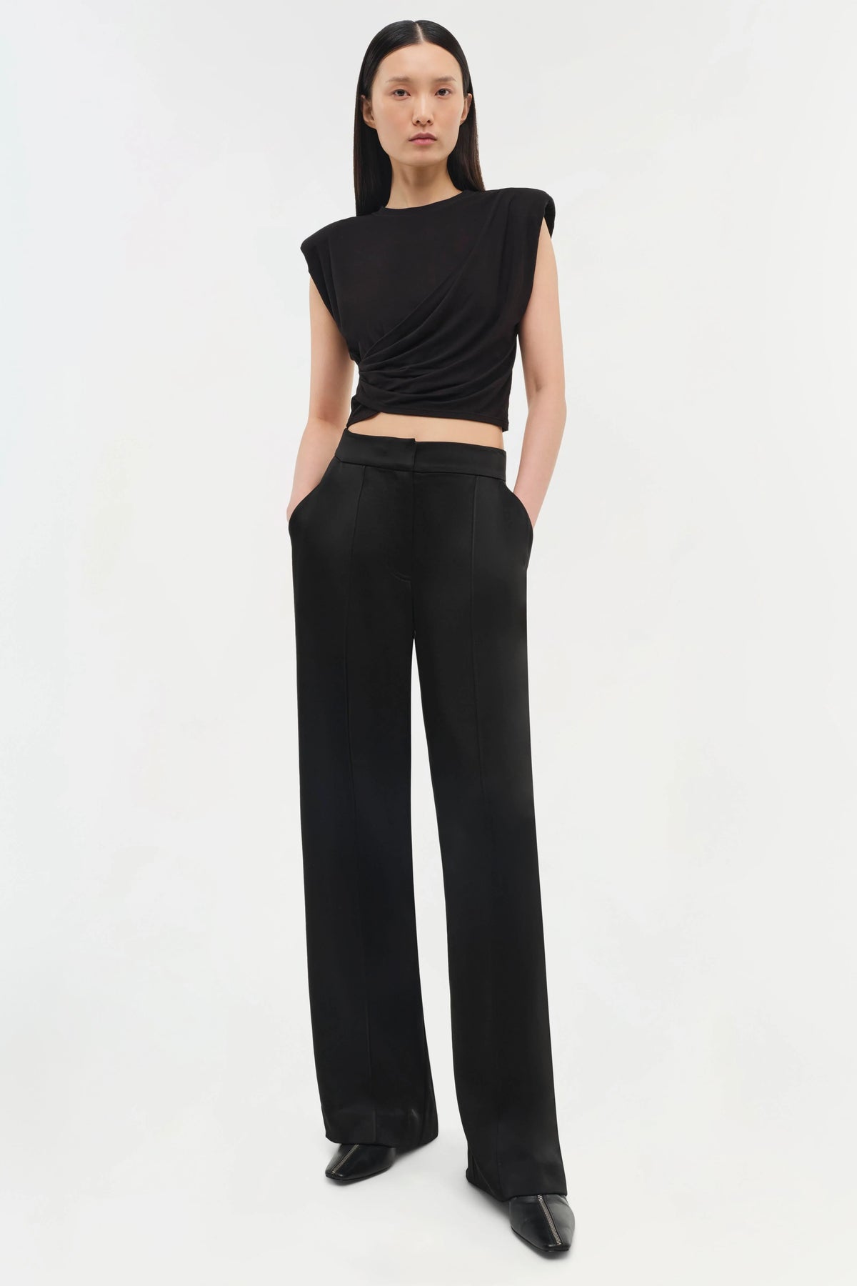 Signature Estelle Top Black - Simkhai