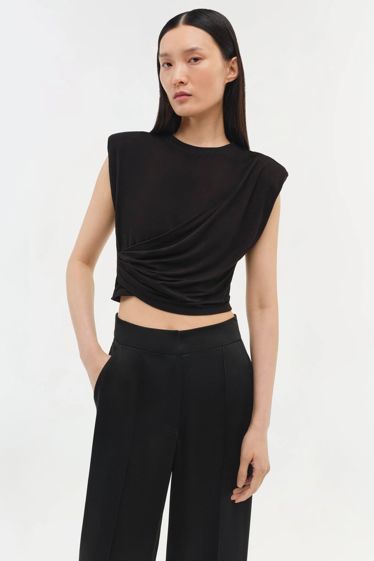 Signature Estelle Top Black - Simkhai