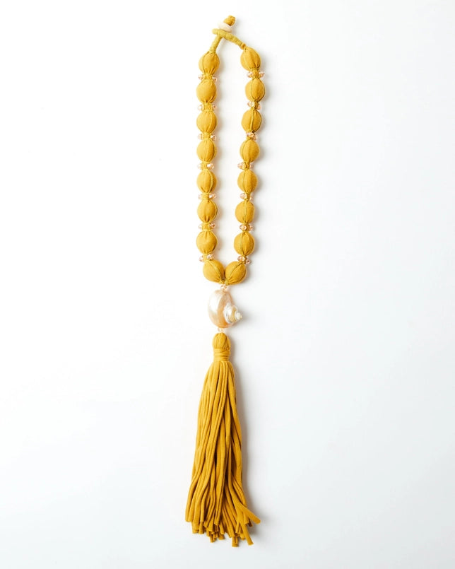 Luna Necklace Mustard - Mare Sole Amore