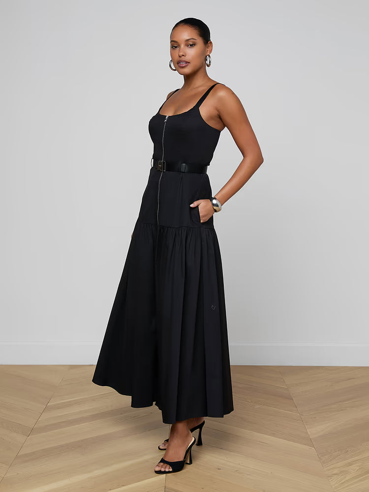 Rima Dress Black - L'AGENCE