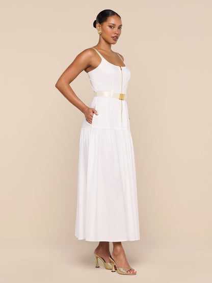 Rima Dress White - L'AGENCE