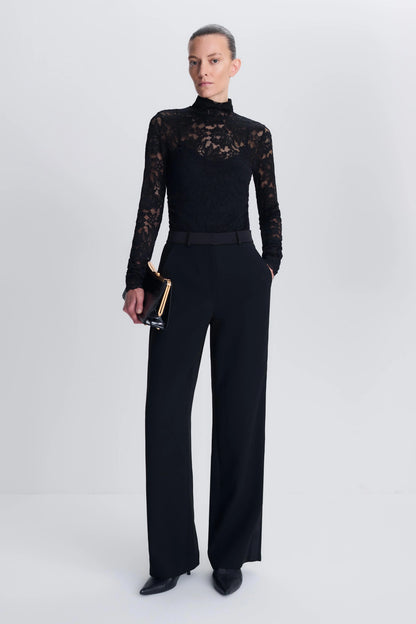 Zurie Lace Bodysuit Black - Simkhai