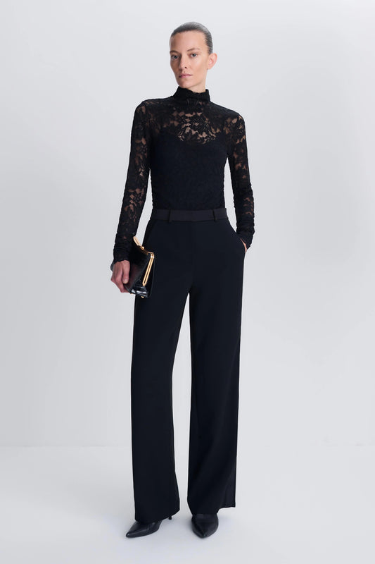 Zurie Lace Bodysuit Black - Simkhai