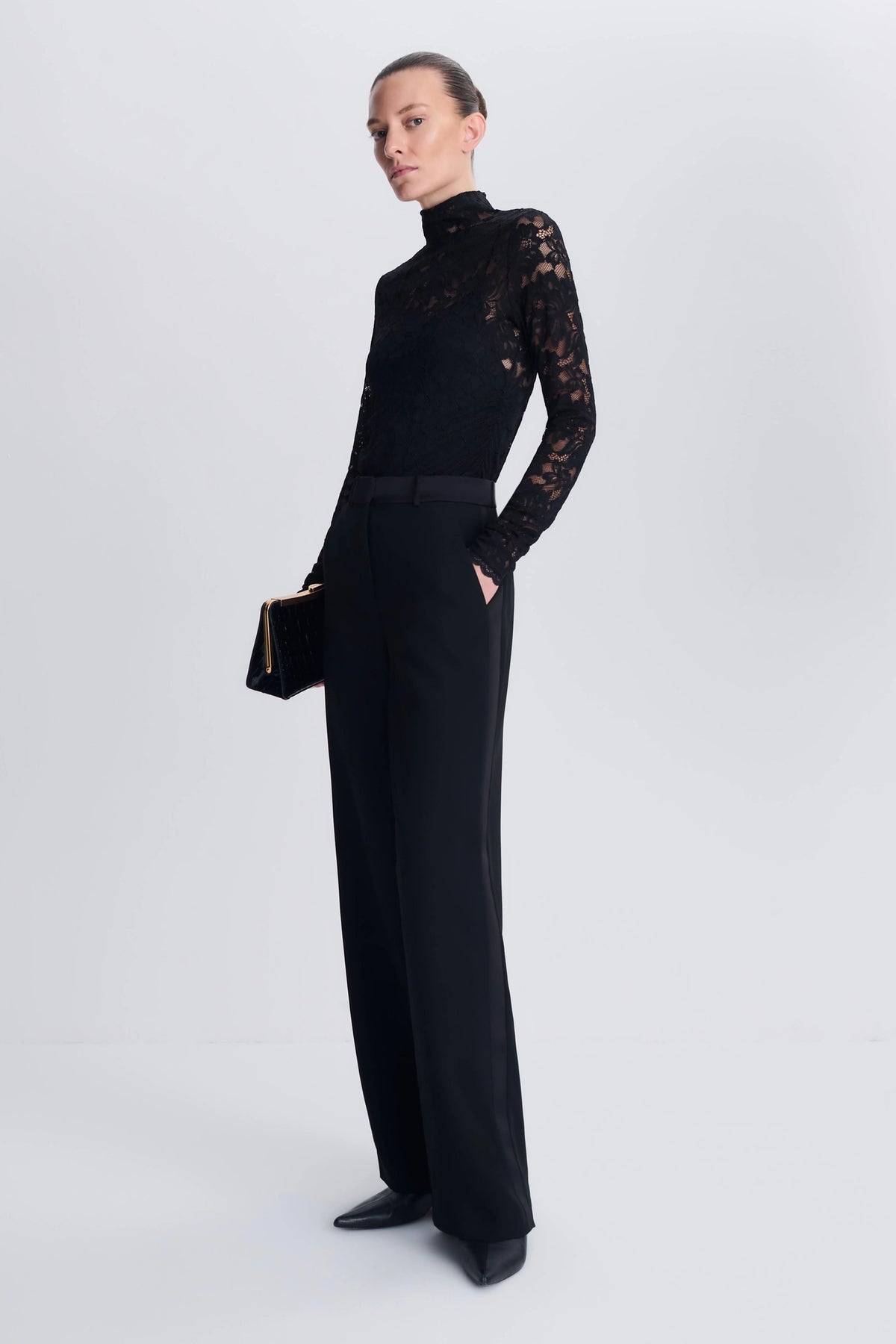 Zurie Lace Bodysuit Black - Simkhai