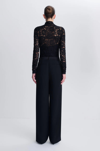 Zurie Lace Bodysuit Black - Simkhai