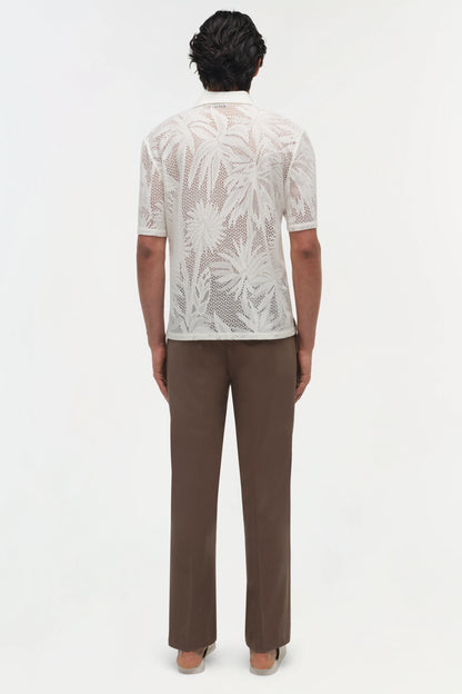Conrad Lace Shirt Ivory - Simkhai