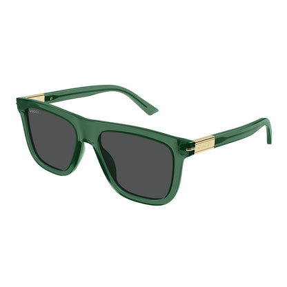 Men's Recycled Acetate Sunglasses Green - Gucci