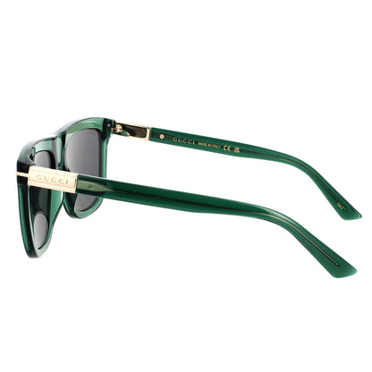 Men's Recycled Acetate Sunglasses Green - Gucci