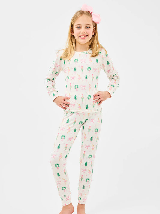 Kids Pajama Set Sugar Plum Dreams - Mary Square