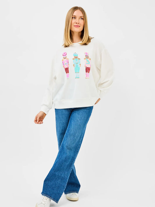 Sarah Sweatshirt Nutcrackers - Mary Square