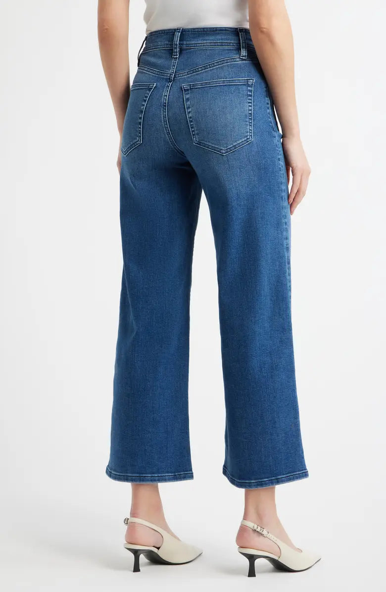 Le Slim Palazzo Crop Harbor Pocket Archive - Frame