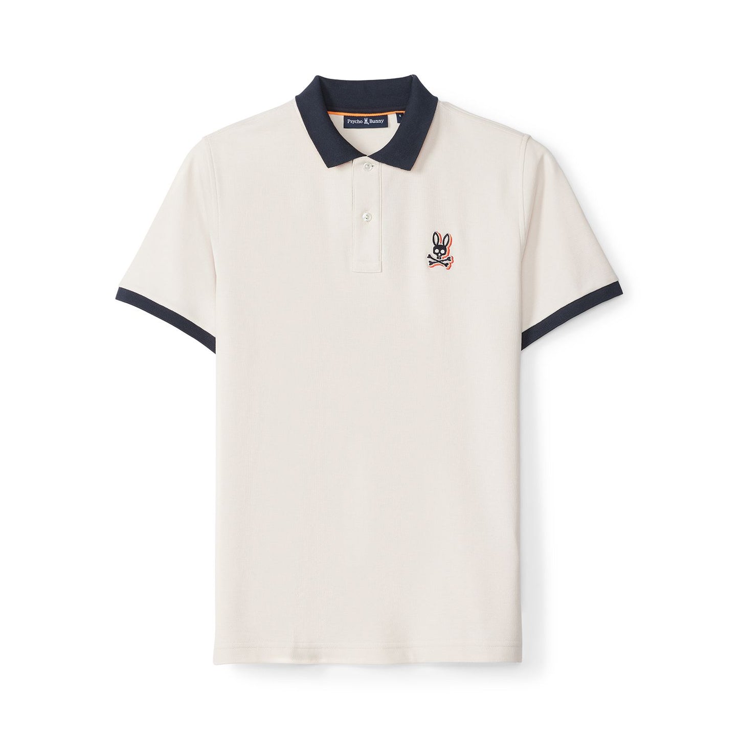 Sanderson Pique Polo Naural Linen - Psycho Bunny