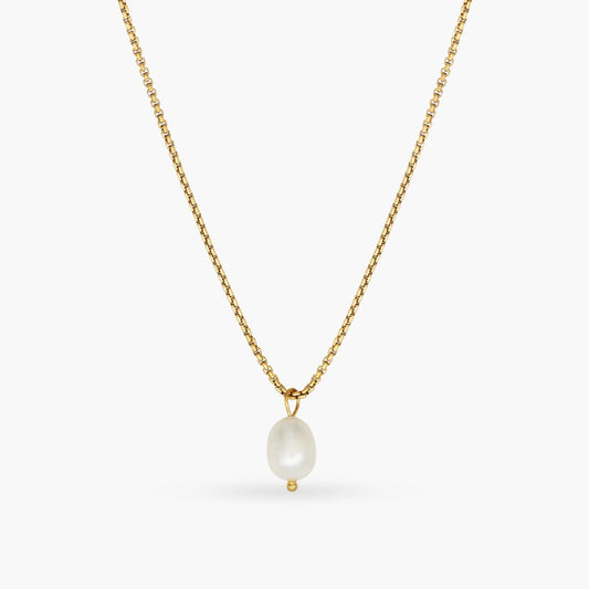 Getting Fresh Pearl Necklace Gold - Love You More