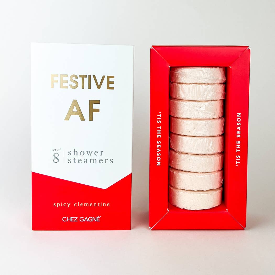 "Festive AF" Shower Steamers - Chez Gagne