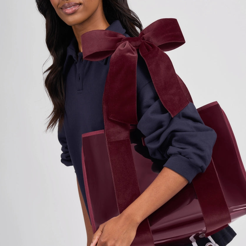 Bow Jelly Tote Red Velvet - Case-Mate