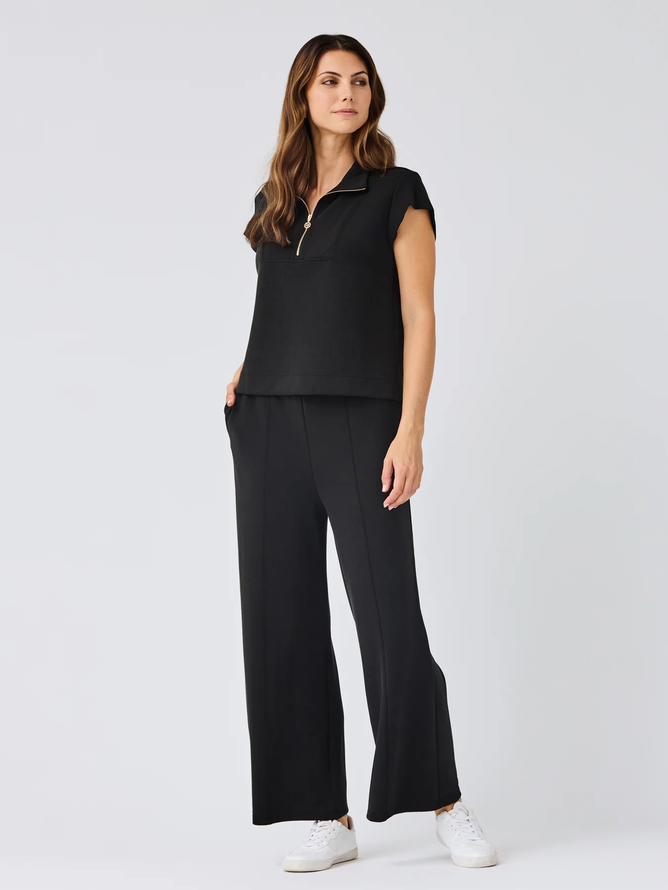 Payton Full-Length Pants Black - Mary Square