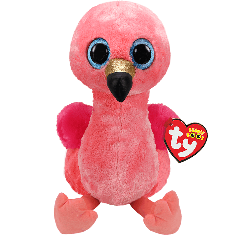 "Gilda" Flamingo Stuffed Animal Pink - TY