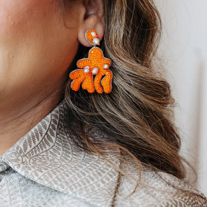 Coral Earrings - Bhavna Kanakia