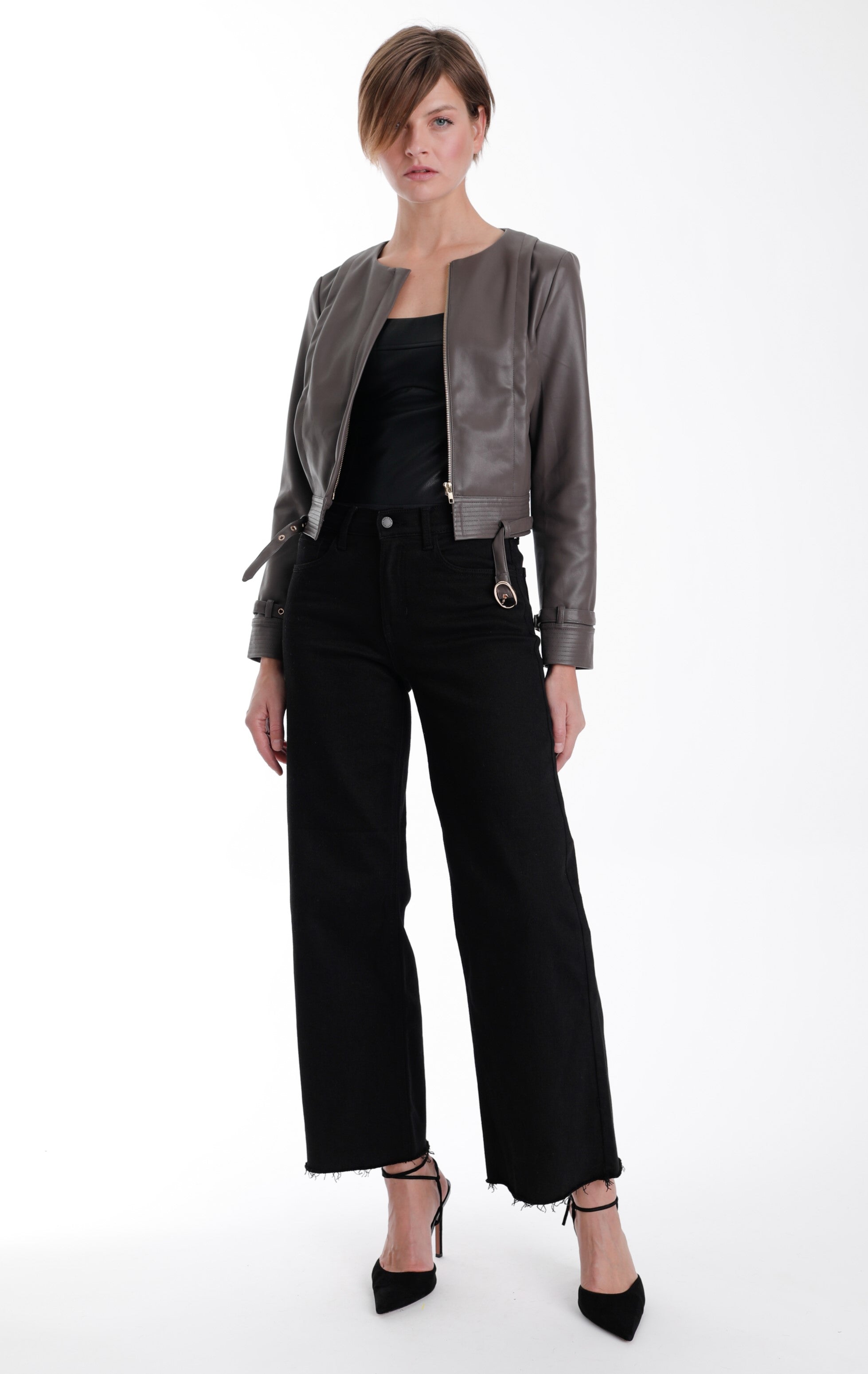 新品♡ na.e 　Carrie's No-collar Jacket 新品♡ na.e Carrie's No-collar Jacket na.e Carrie's No