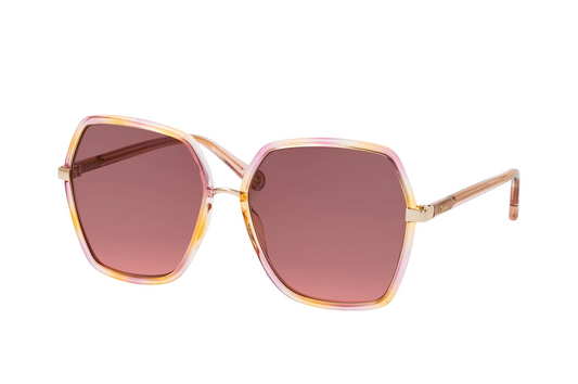 Oversized Sunglasses Pink - Chloé