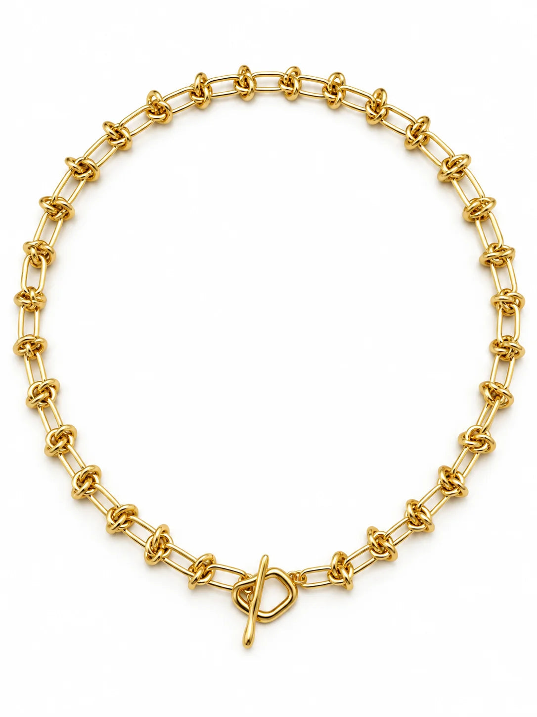 Barb Wired Necklace Gold - Cimber Designs