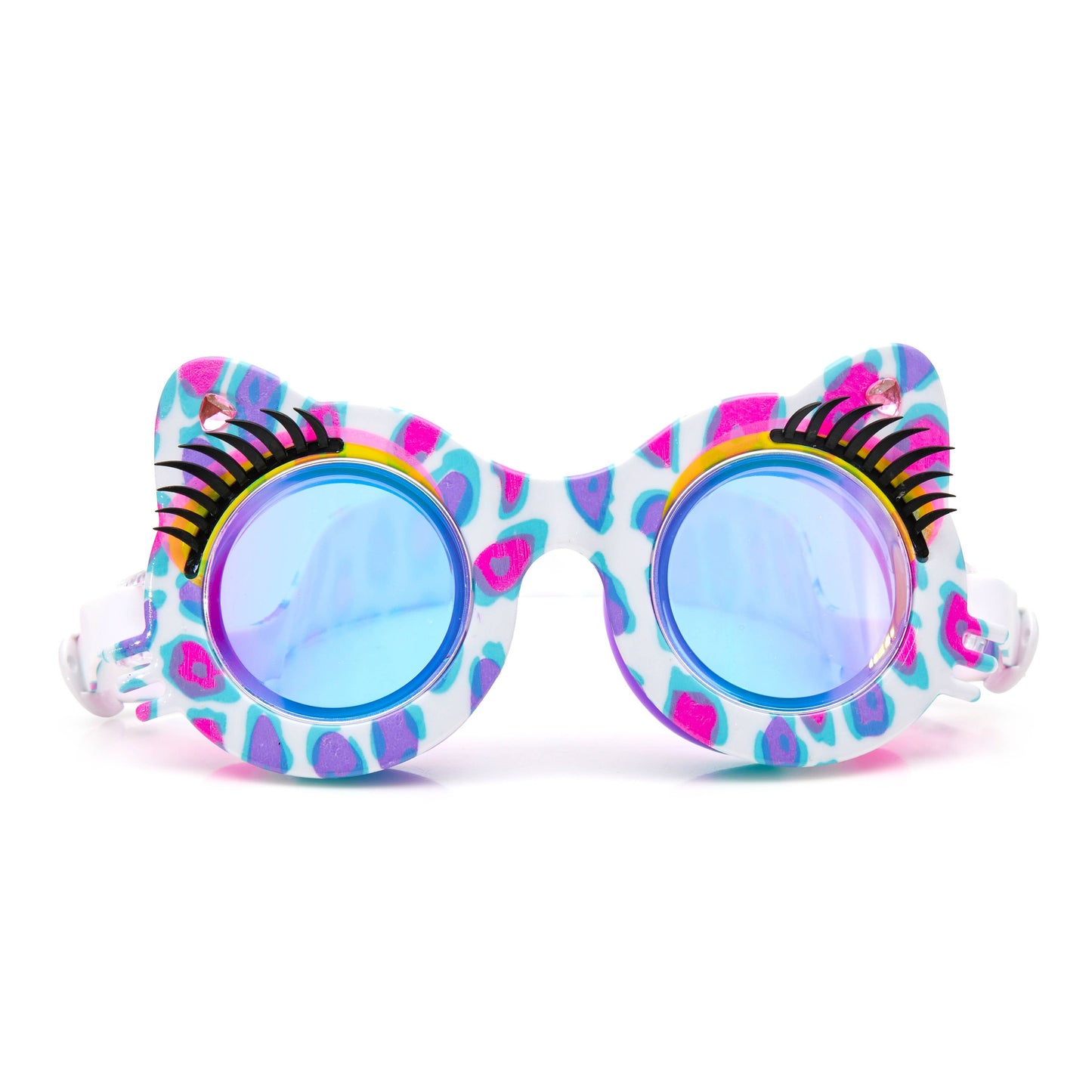 Kids Cat Swim Goggles Gem & Purple - Bling2o