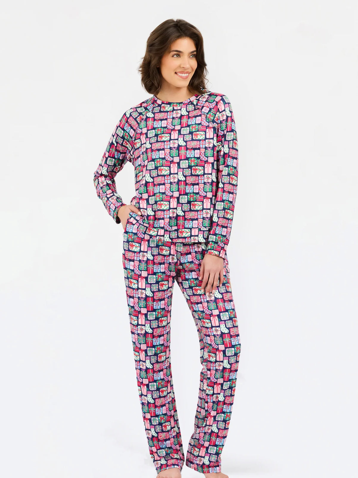 Annie Pants Set No Peeking Navy - Mary Square