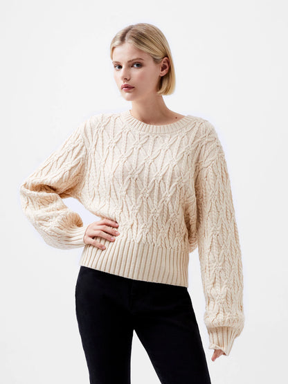 Layon Jini Sweater Classic Cream - French Connection