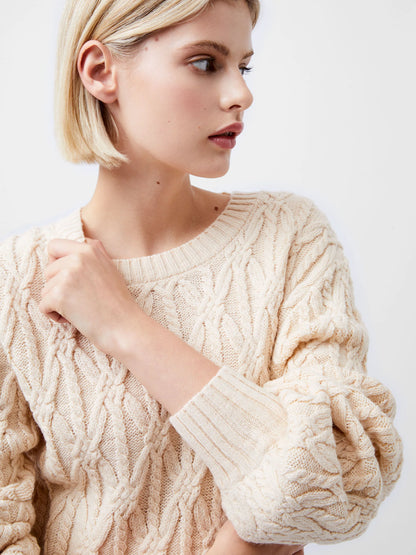 Layon Jini Sweater Classic Cream - French Connection