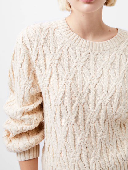 Layon Jini Sweater Classic Cream - French Connection