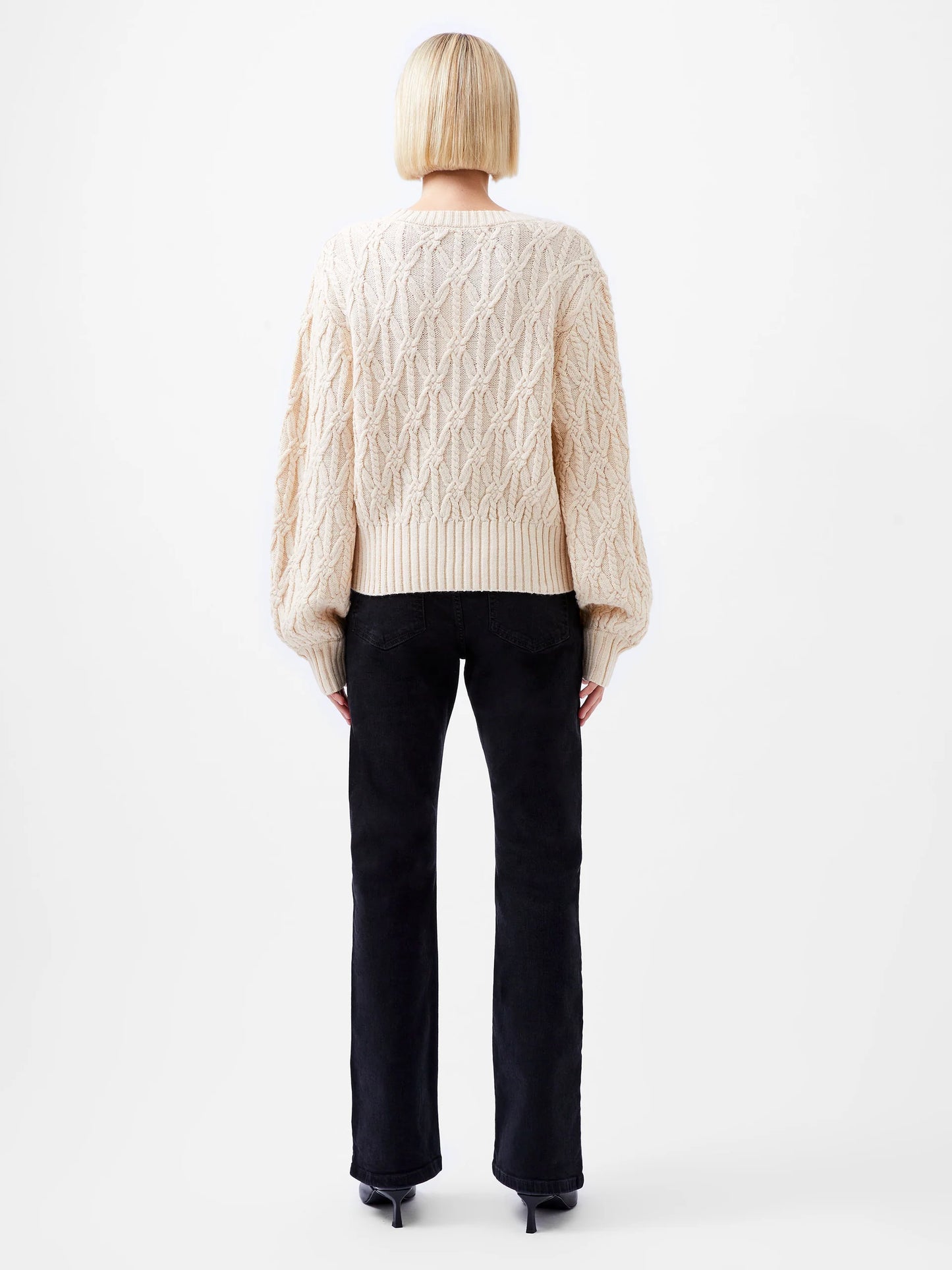 Layon Jini Sweater Classic Cream - French Connection