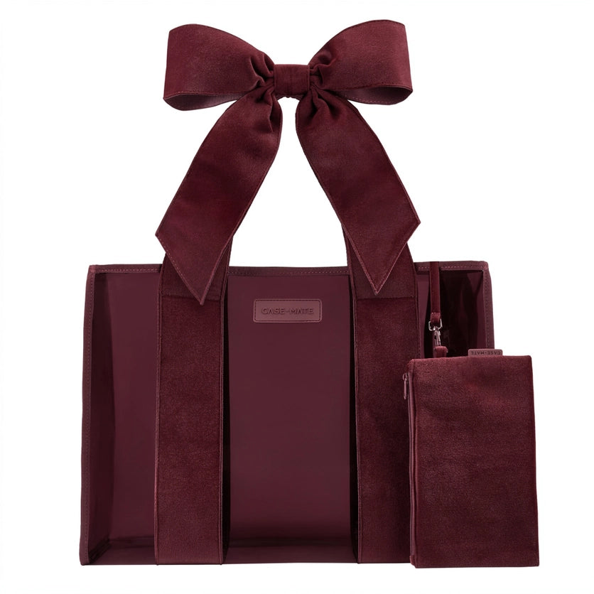 Bow Jelly Tote Red Velvet - Case-Mate