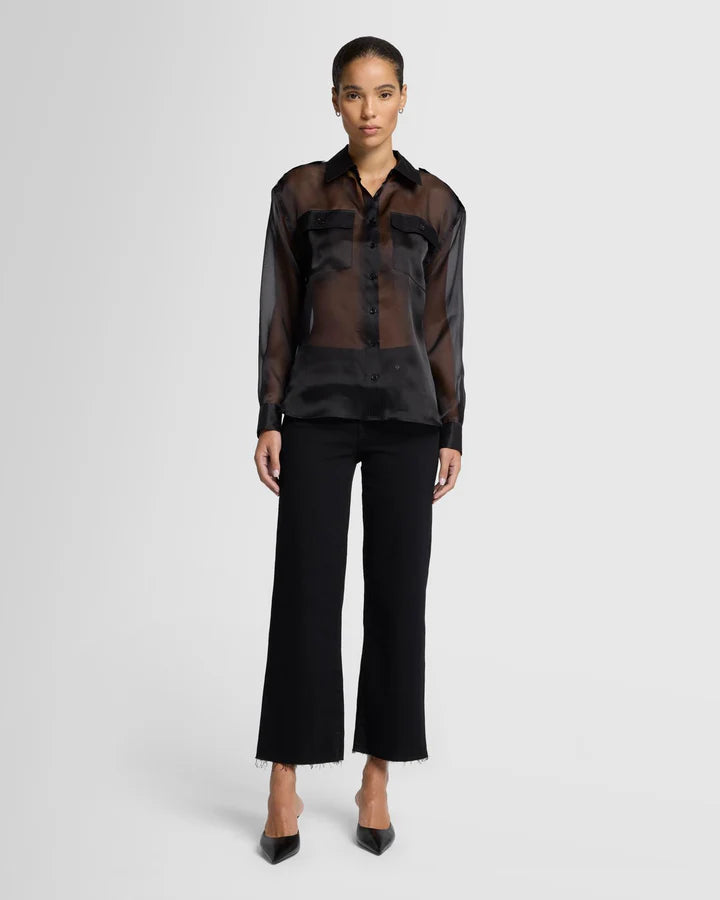 Cropped Alexa Black - 7 For All Mankind