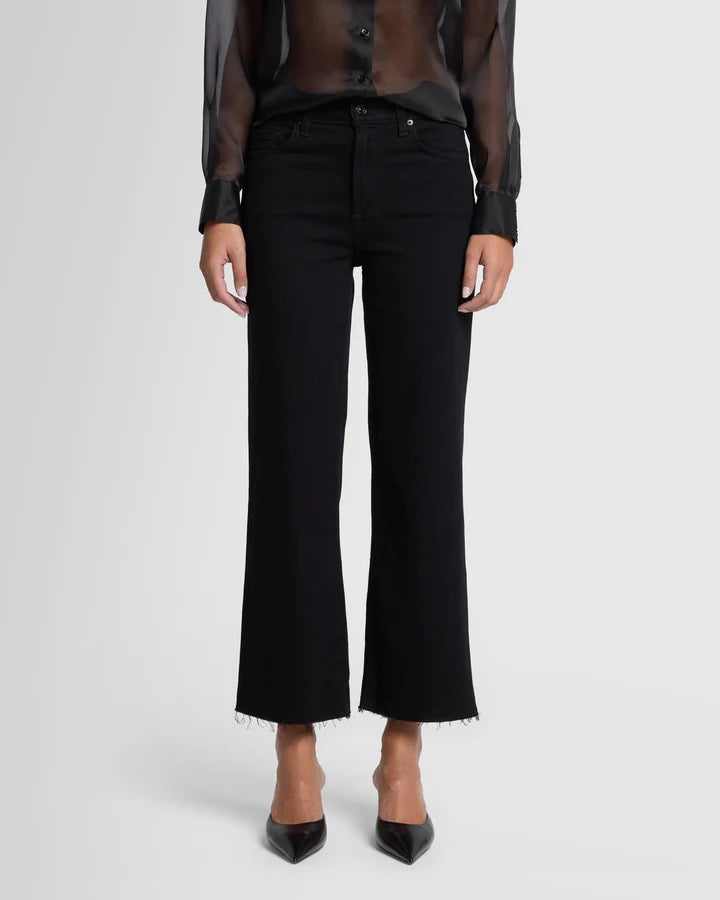 Cropped Alexa Black - 7 For All Mankind