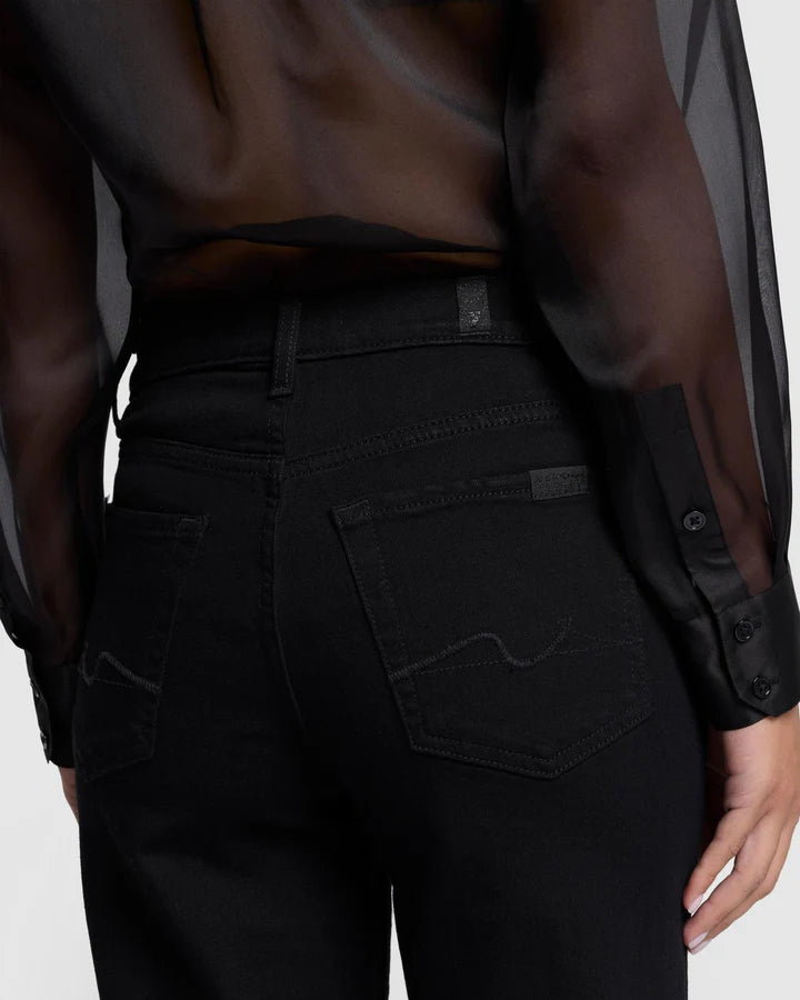 Cropped Alexa Black - 7 For All Mankind