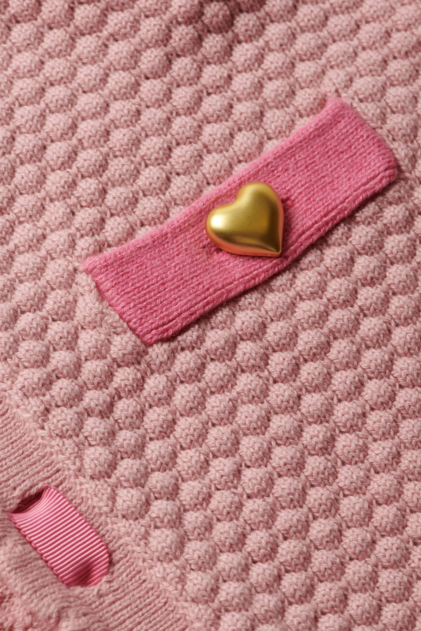 Astor Cardigan Dusty Pink/Pink - L'AGENCE