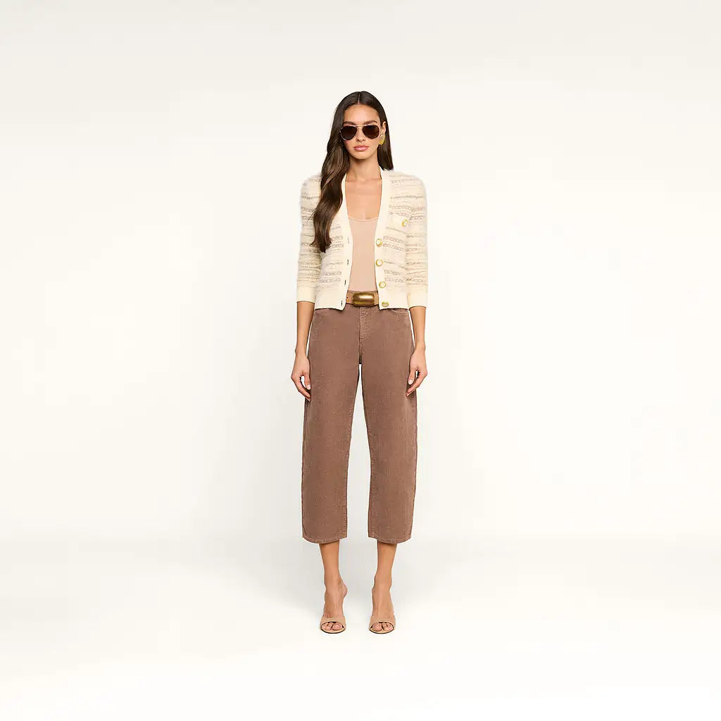 Ariadne Cardigan Ecru/Natural Multi - L'AGENCE
