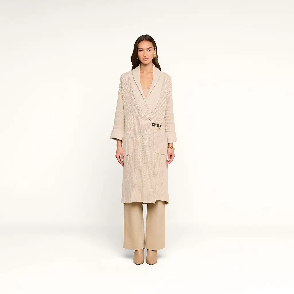 Orielle Cardigan Almond Milk - L'AGENCE