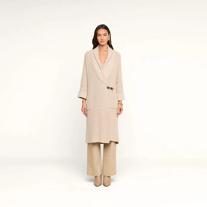 Orielle Cardigan Almond Milk - L'AGENCE