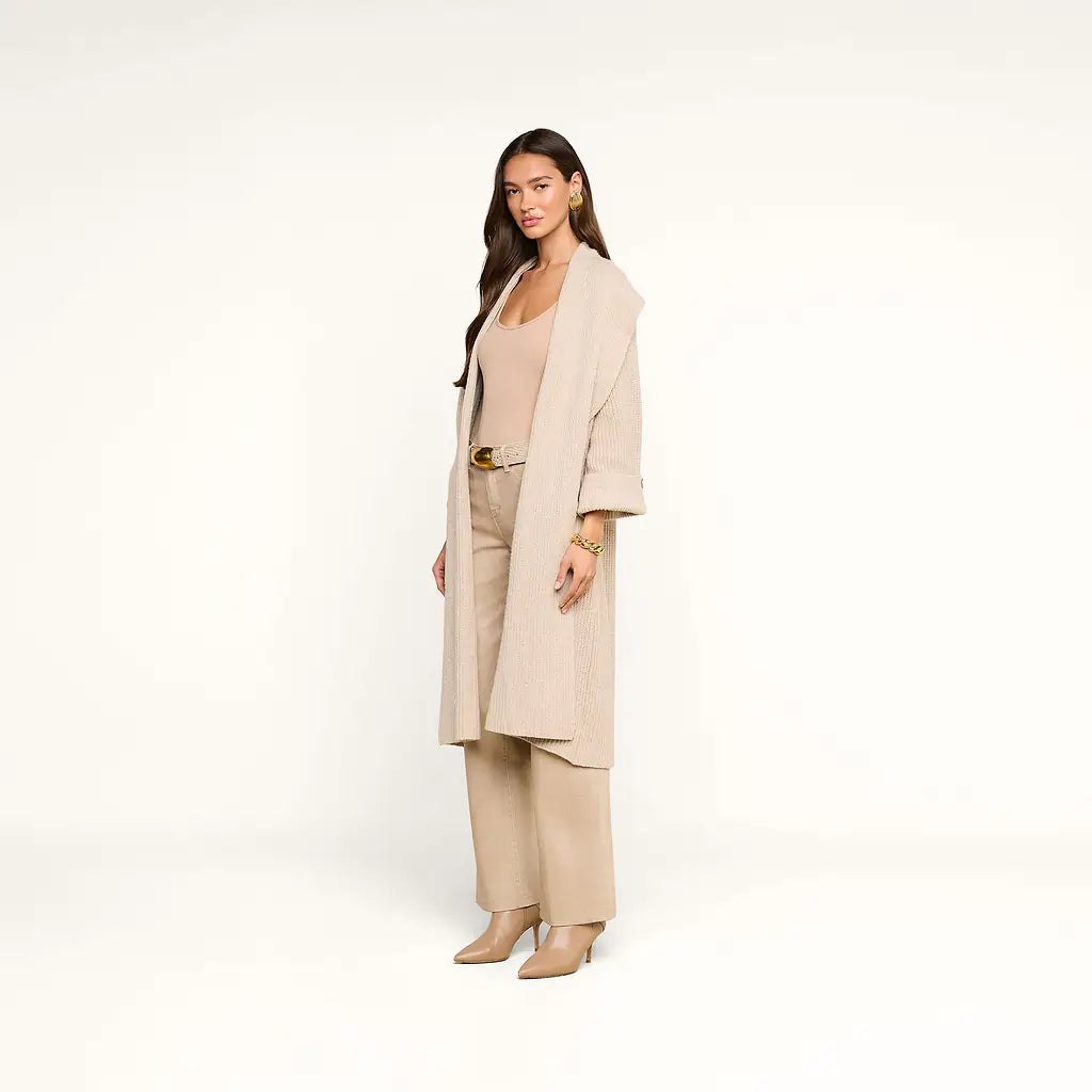 Orielle Cardigan Almond Milk - L'AGENCE