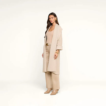 Orielle Cardigan Almond Milk - L'AGENCE
