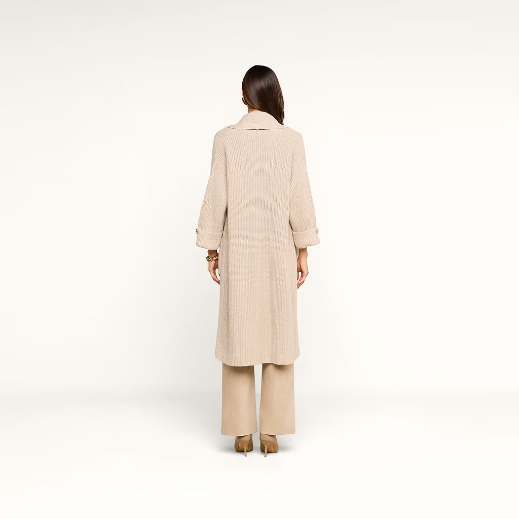 Orielle Cardigan Almond Milk - L'AGENCE