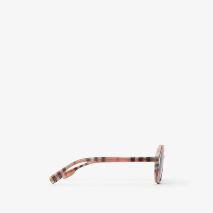 Kids Check Pilot Sunglasses Vintage Check - Burberry
