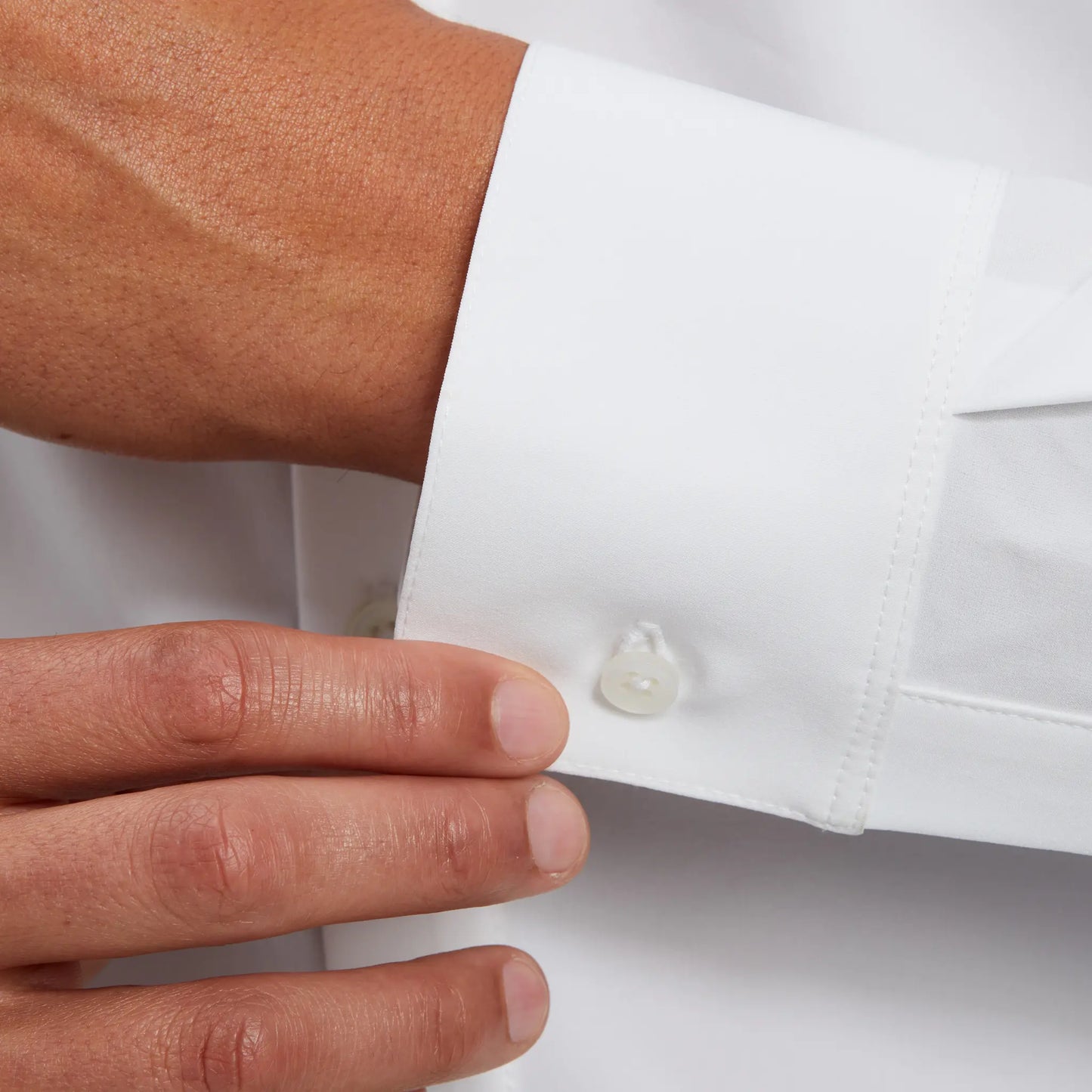 Leeward Formal Long Sleeve Dress Shirt White - Mizzen + Main