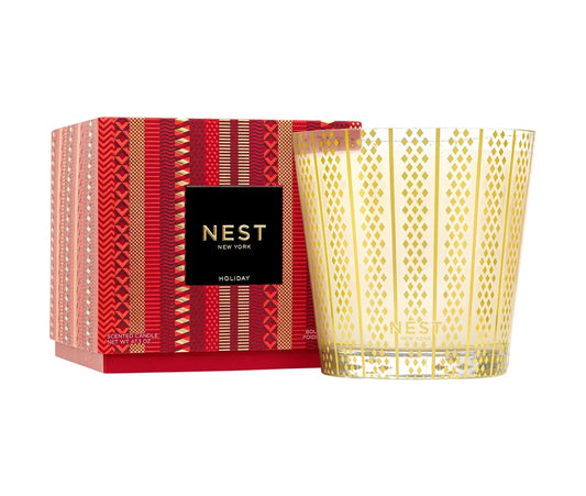 Luxury 4 Wick Candle Holiday - Nest