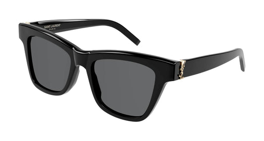 Cat Eye Square Sunglasses Black - Saint Laurent