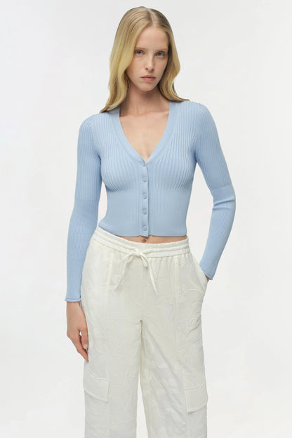 Ailany Knit Cardigan Tidepool - Simkhai